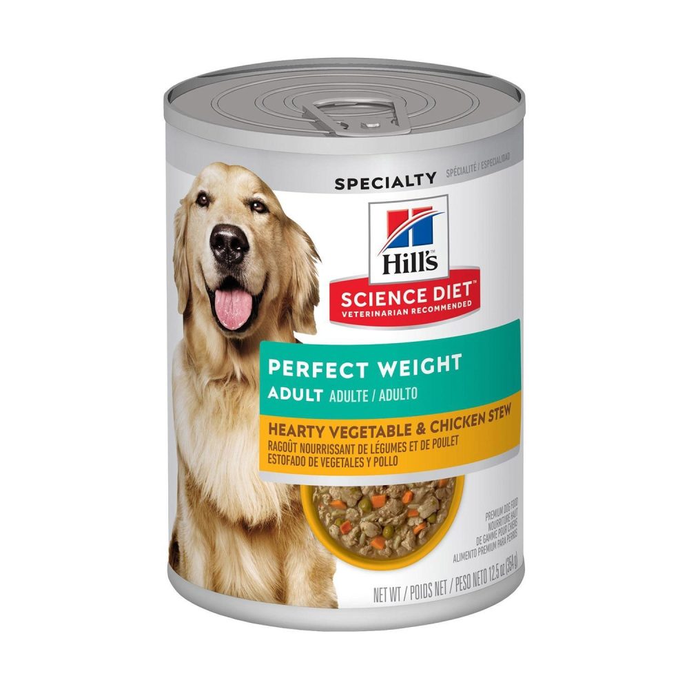 Perfect Weight Hearty Vegetable & Chicken Stew Adult Dog Food / 12.5 oz – 12 pk | Wet Food Dog Dog