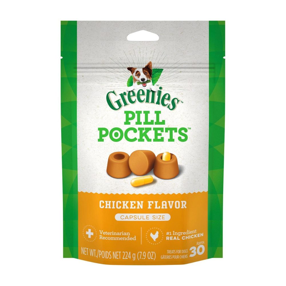 Pill Pockets Chicken Capsule | Soft & Chewy Treats Dog Dog