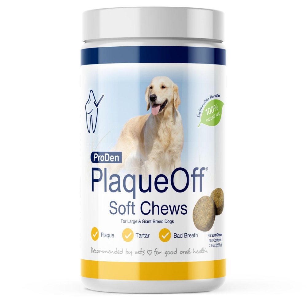 PlaqueOff Large-Giant Breed Soft Dog Chews | Health & Wellness Dog Dog