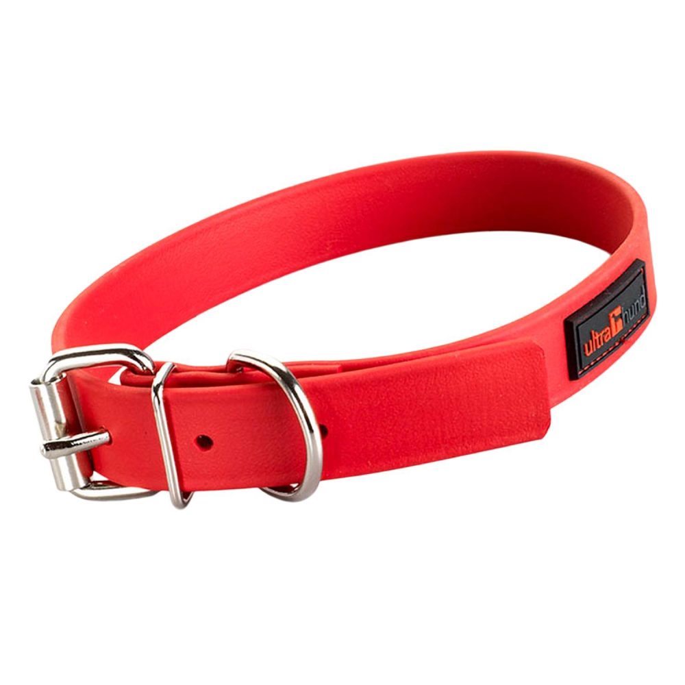 Play 1in Red Dog Collar | Collars, Leashes & Harnesses Collars, Leashes & Harnesses Collars, Leashes & Harnesses