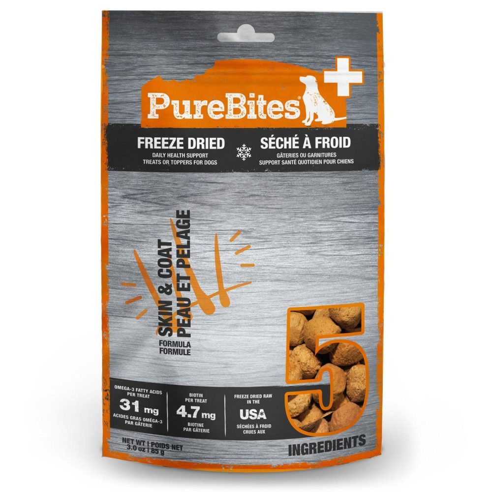 Plus Skin & Coat Dog Treats | Freeze Dried & Dehydrated Treats Dog Dog