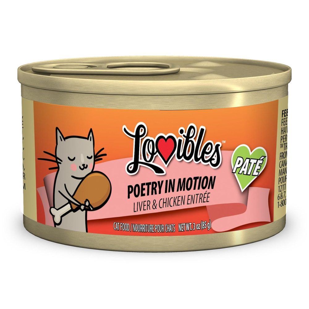 Poetry in Motion Liver & Chicken Entree Pate / 3 oz – 24 pk | Wet Food Cat Cat