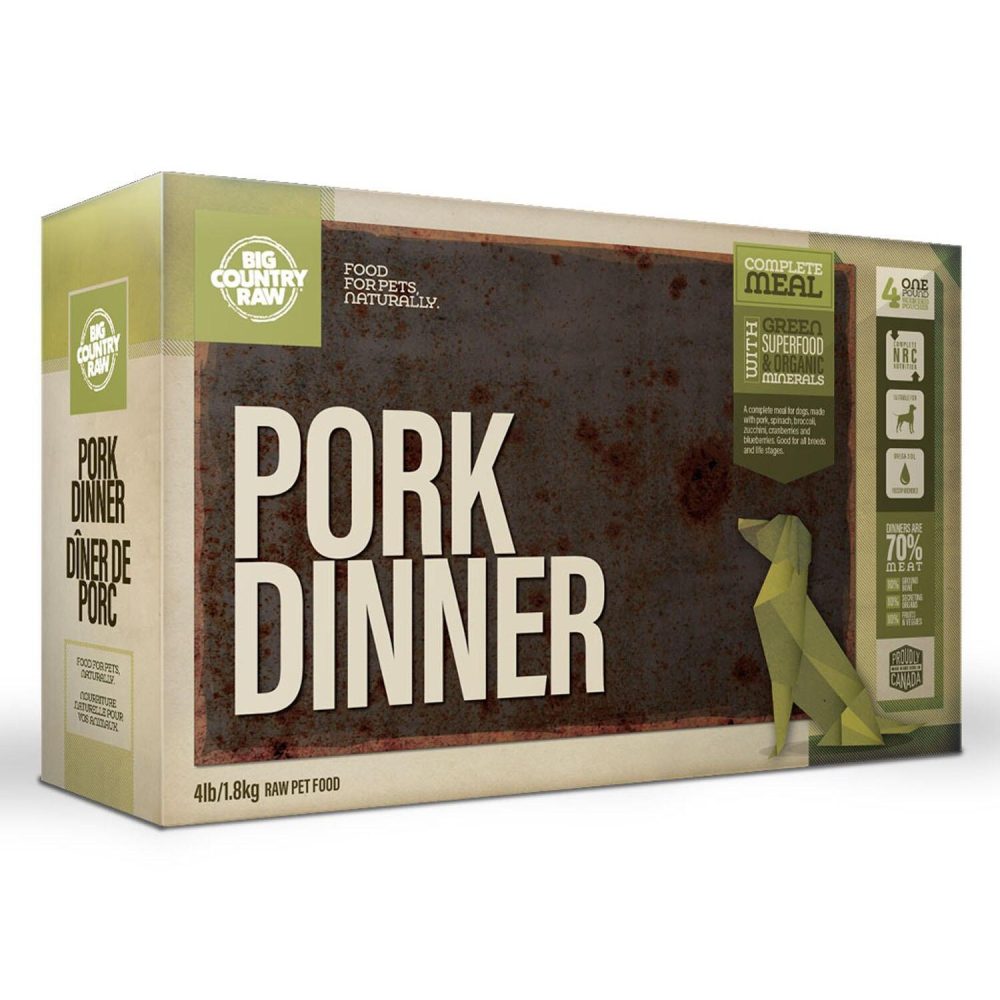 Pork Dinner Carton Dog Food | Raw Food Dog Dog