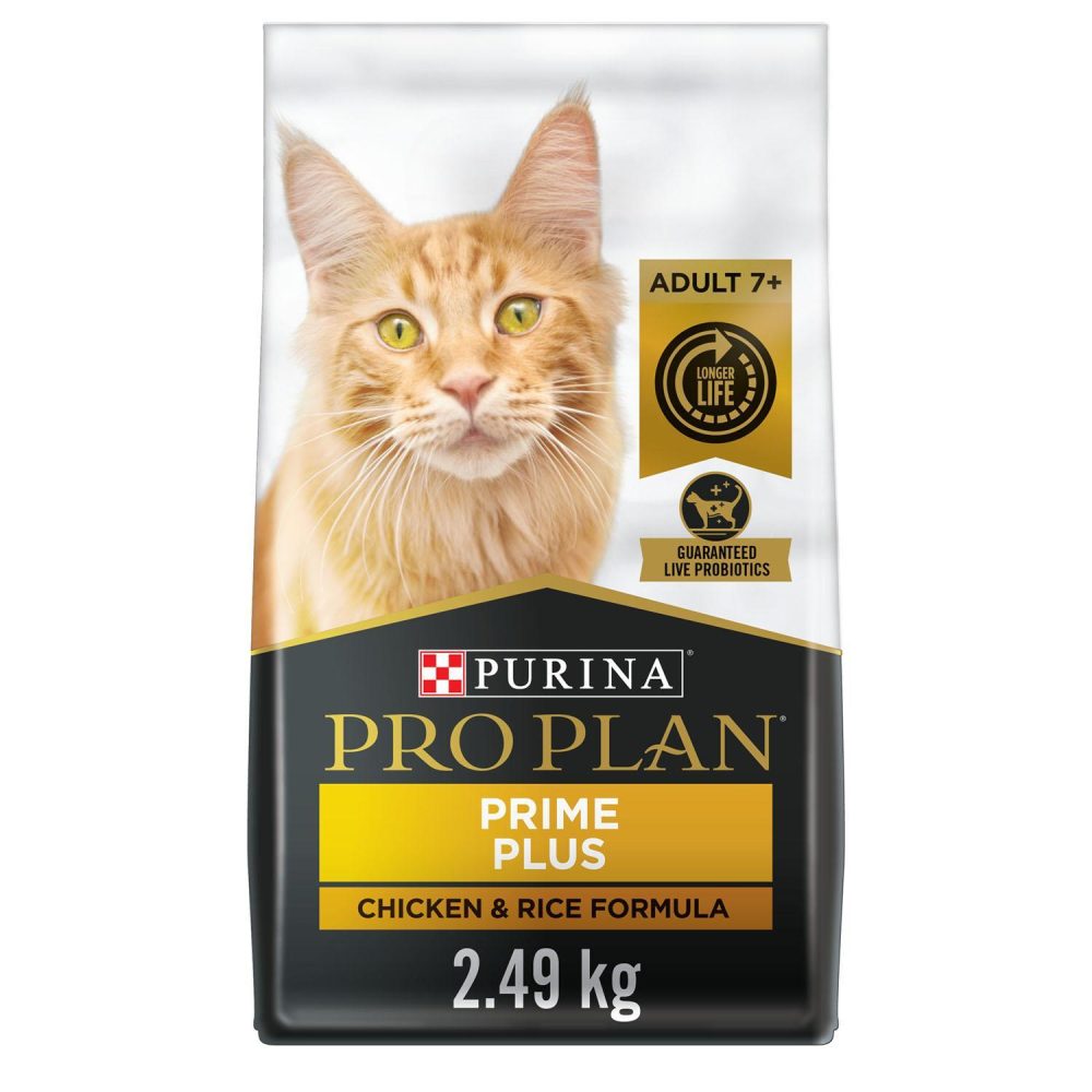 Prime Plus Chicken & Rice Formula Senior Cat Food | Dry Food Cat Cat