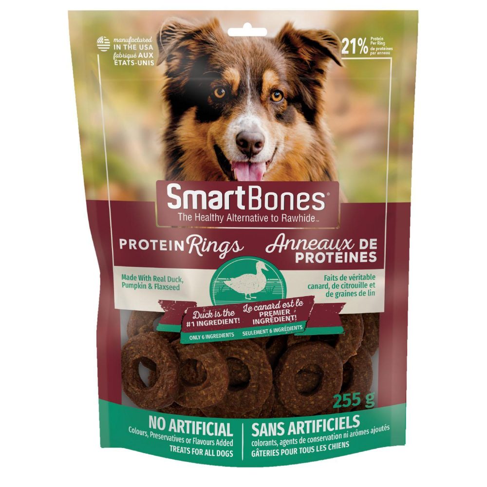 Protein Rings Duck, Pumpkin & Flaxseed Dog Treats | Bones & Chews Bones & Chews Bones & Chews