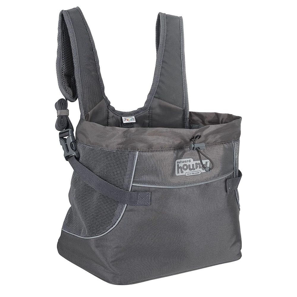 PupPak Grey Front Carrier | Carriers & Travel Accessories Carriers & Travel Accessories Carriers & Travel Accessories