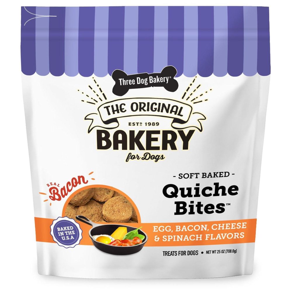 Quiche Bites Dog Treats | Soft & Chewy Treats Dog Dog