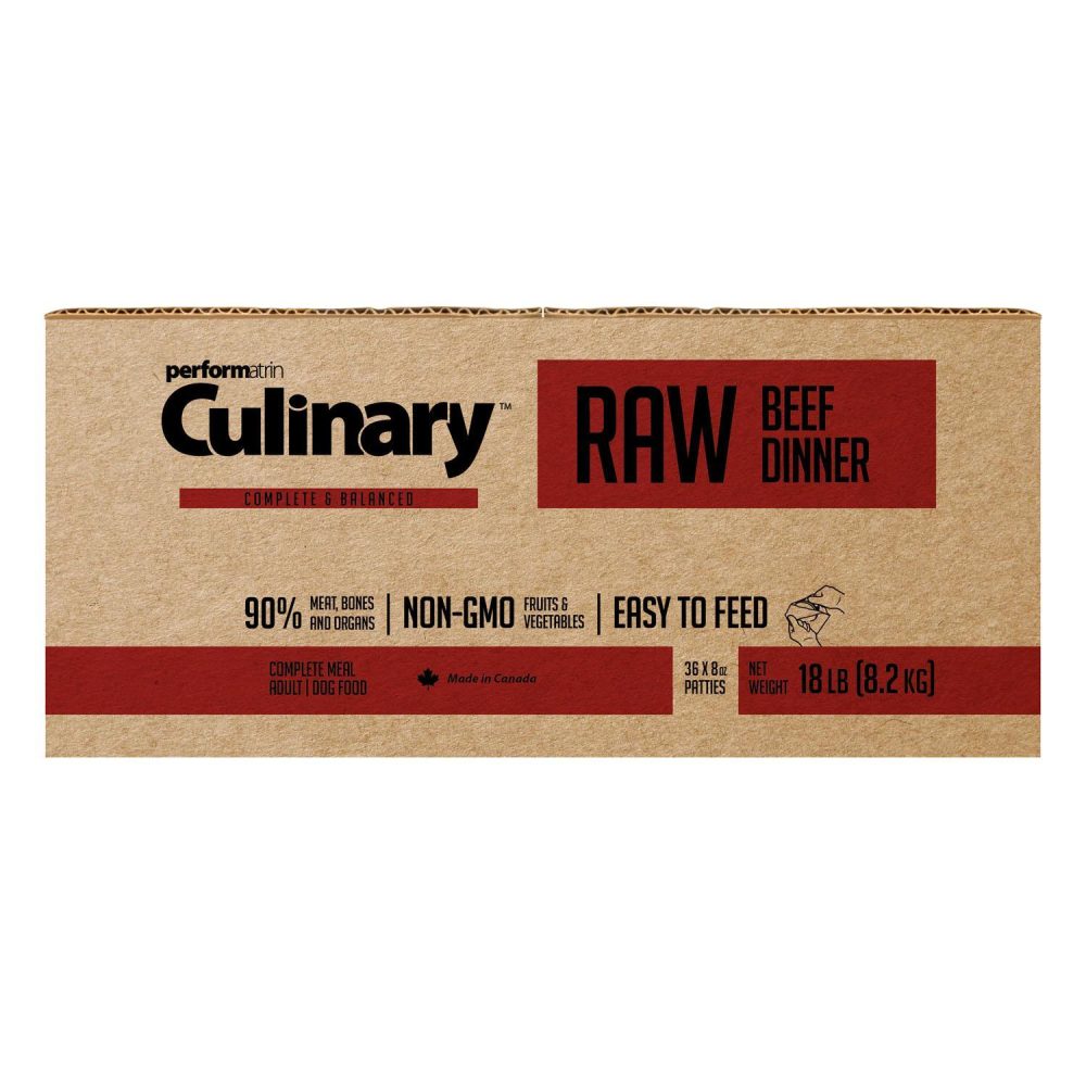 Raw Beef Dinner Adult Dog Food | Raw Food Dog Dog