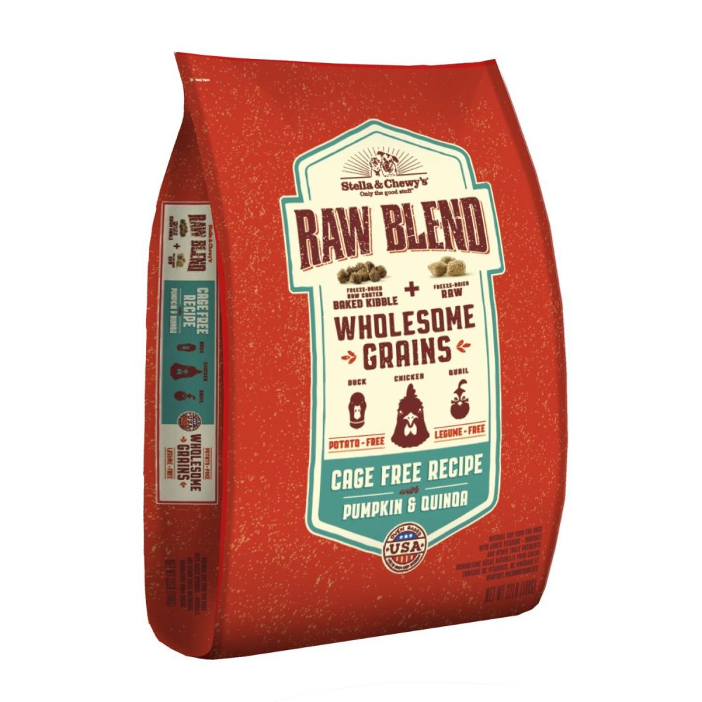 Raw Blend Wholesome Grain Cage-Free with Pumpkin & Quinoa Recipe Dog Food | Dry Food Dog Dog