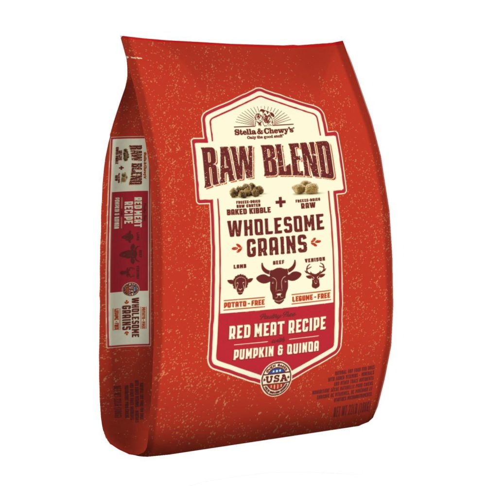 Raw Blend Wholesome Grain Red Meat with Pumpkin & Quinoa Recipe Dog Food | Dry Food Dog Dog