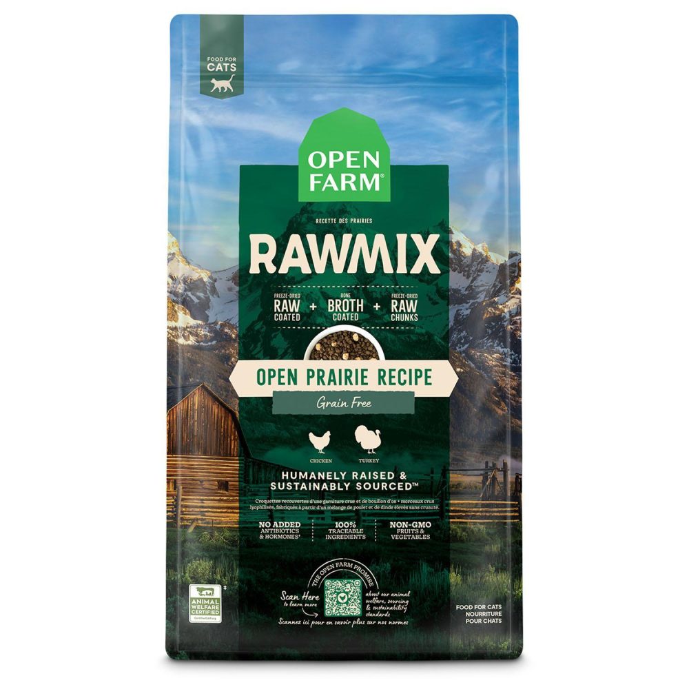 RawMix Open Prairie Recipe Adult Cat Food | Dry Food Cat Cat