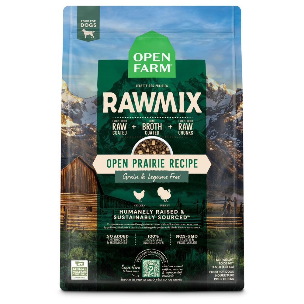 RawMix Open Prairie Recipe Grain & Legume Free Dog Food | Dry Food Dog Dog