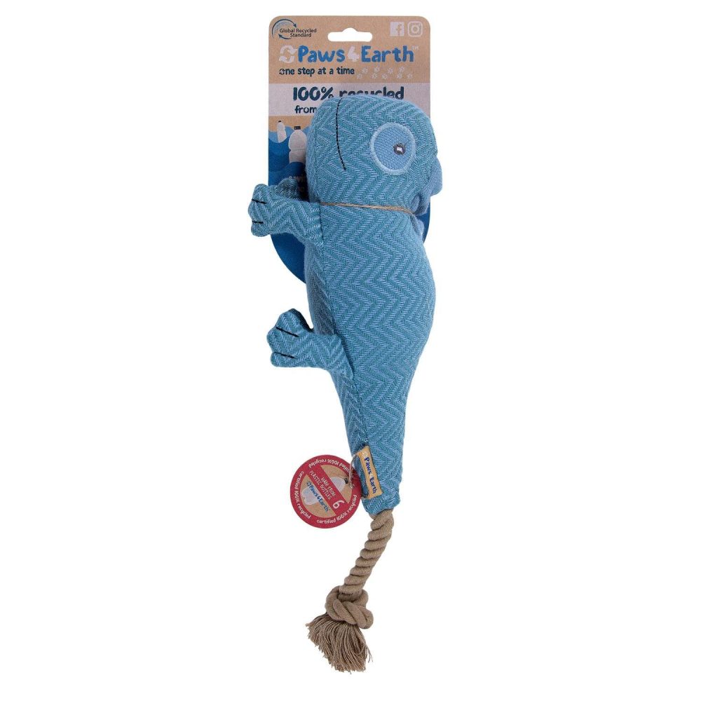 Recycled Gecko with Rope Tail | Toys Dog Dog