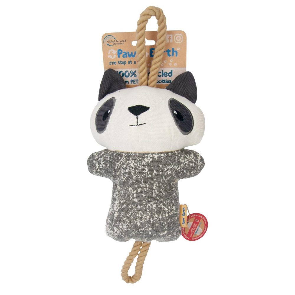 Recycled Panda with Figure 8 Rope | Toys Dog Dog