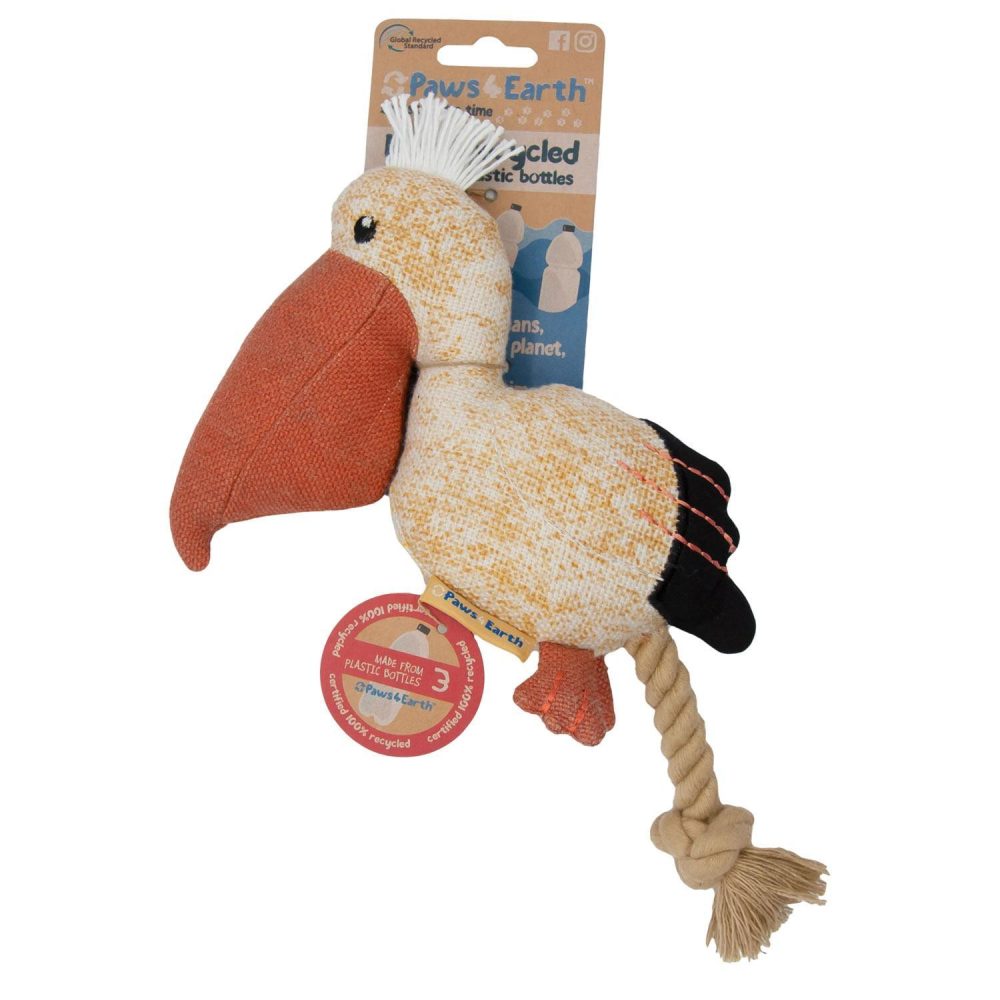 Recycled Pelican with Rope | Toys Dog Dog