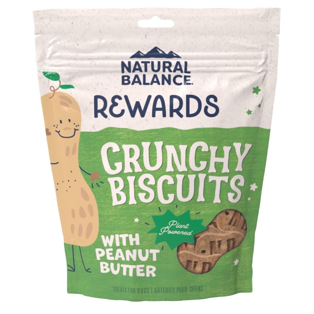 Rewards Plant Powered Crunchy Biscuits Peanut Butter Dog Treats | Bakery & Biscuits Bakery & Biscuits Bakery & Biscuits