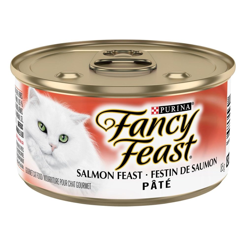 Salmon Feast Pate Cat Food / 3 oz – 24 pk | Wet Food Cat Cat