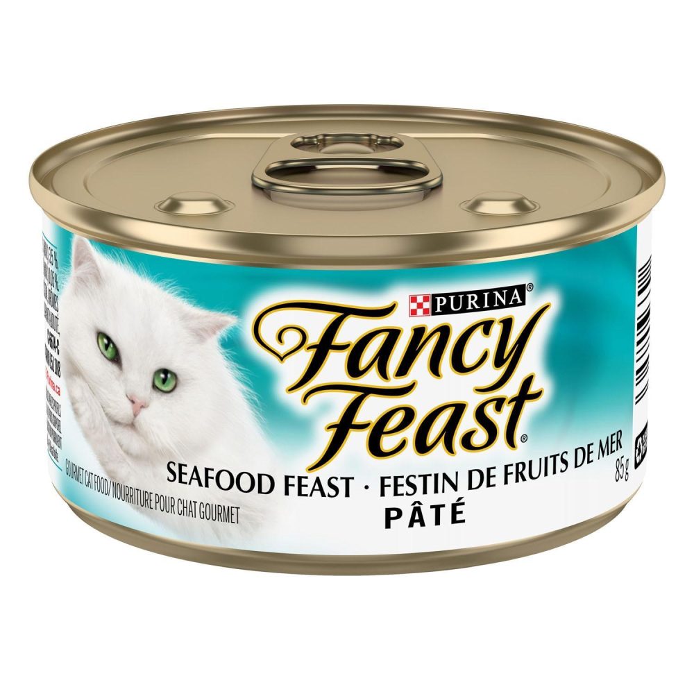 Seafood Feast Pate Cat Food / 3 oz – 24 pk | Wet Food Cat Cat