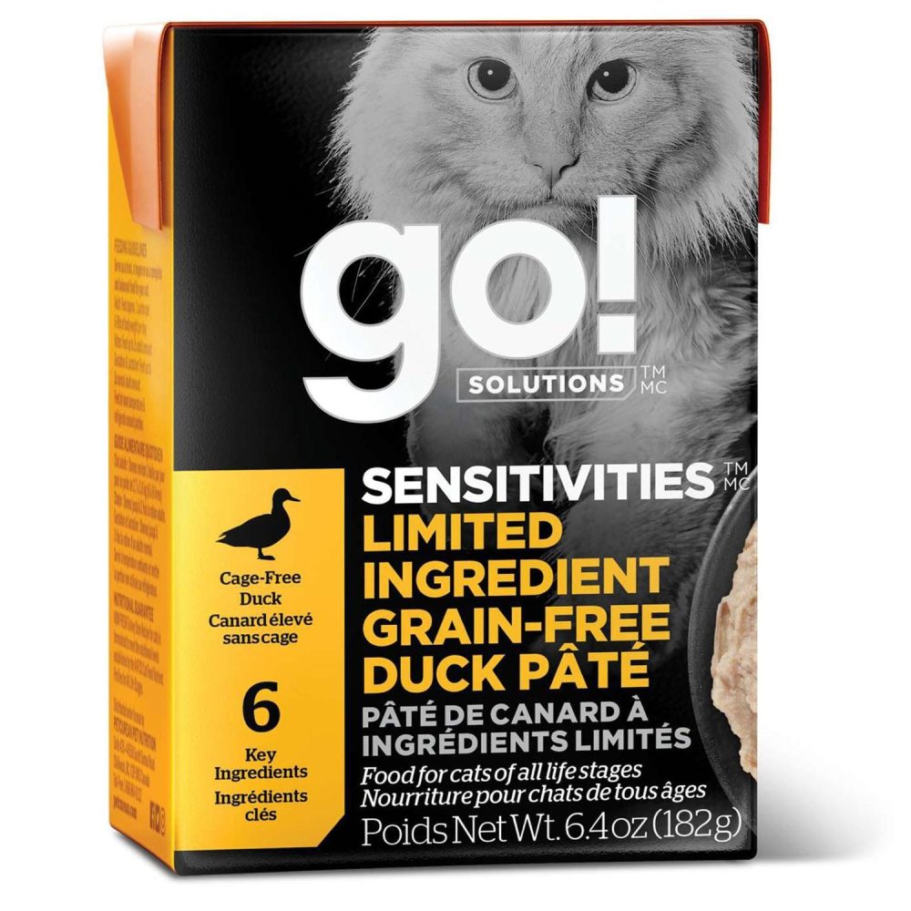 Sensitivities Limited Ingredient Grain-Free Duck Pate Recipe Cat Food / 6.4 oz – 24 pk | Wet Food Cat Cat