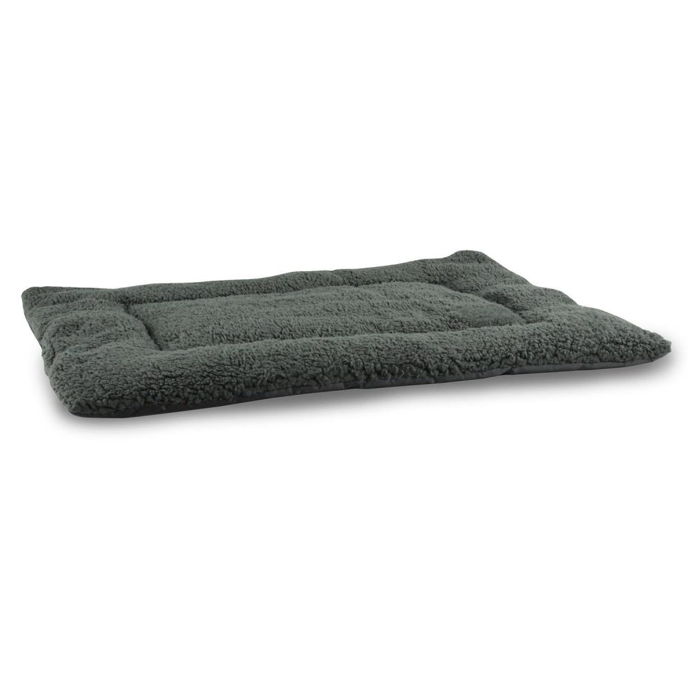 Sherpa Grey Crate Mat | Beds & Mats Beds & Mats Beds & Mats