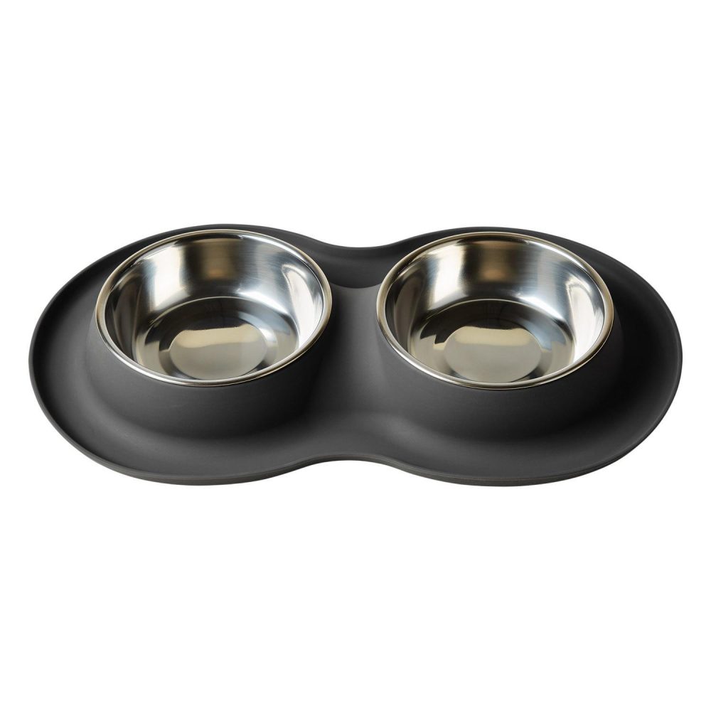 Silicone Bowl Set Charcoal | Bowls & Feeding Bowls & Feeding Bowls & Feeding