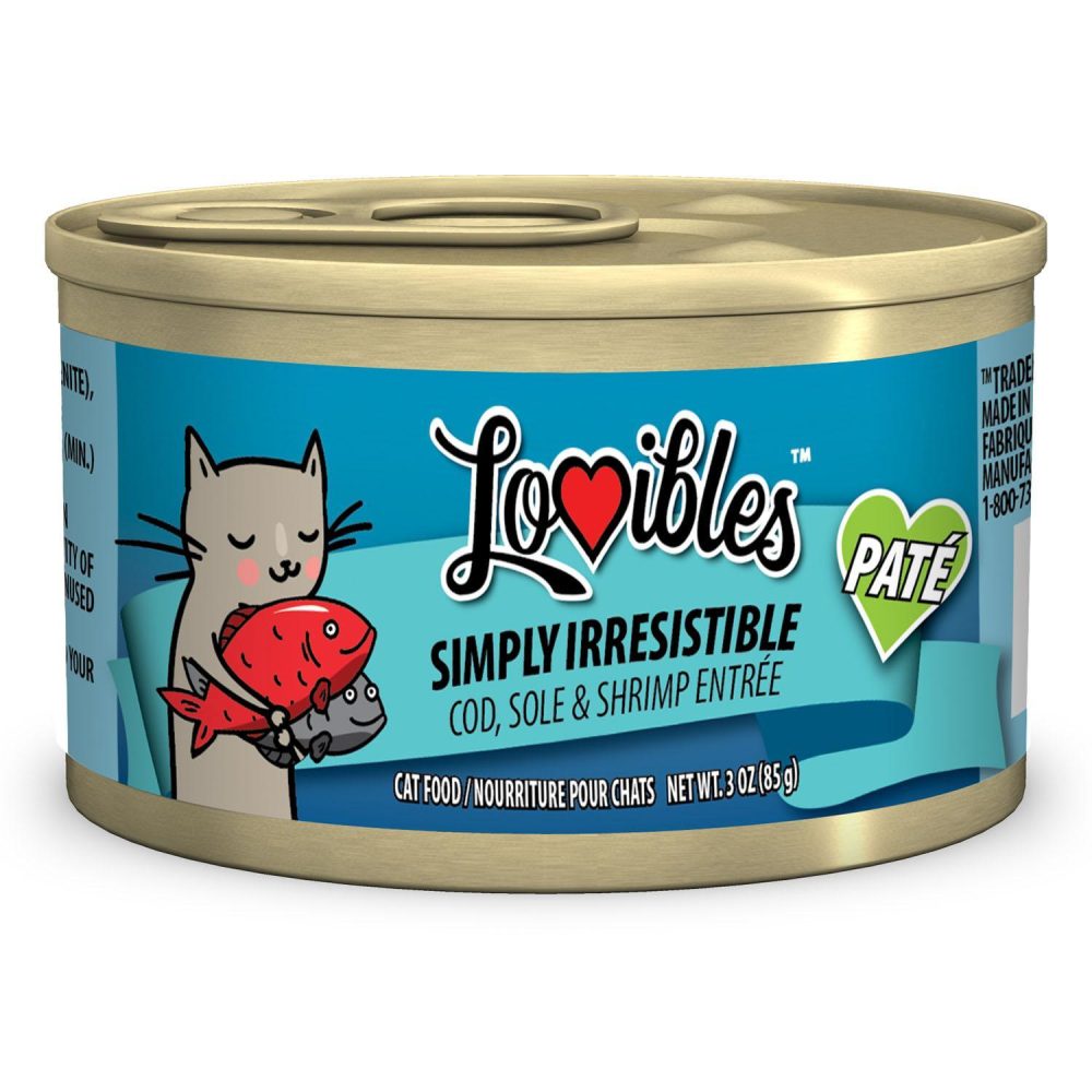 Simply Irresistible Cod, Sole & Shrimp Entree Cat Food / 3 oz – 24 pk | Wet Food Cat Cat