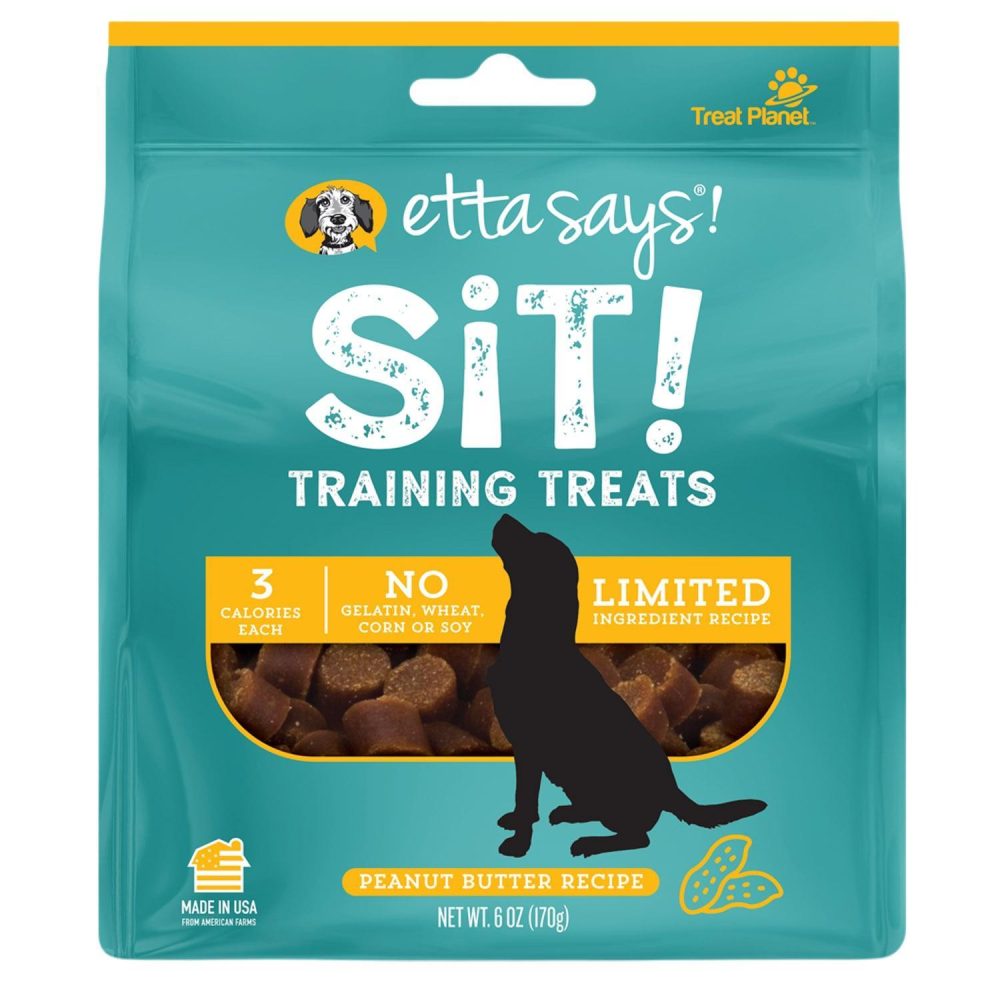 Sit! Peanut Butter Recipe Training Dog Treats | Soft & Chewy Treats Dog Dog