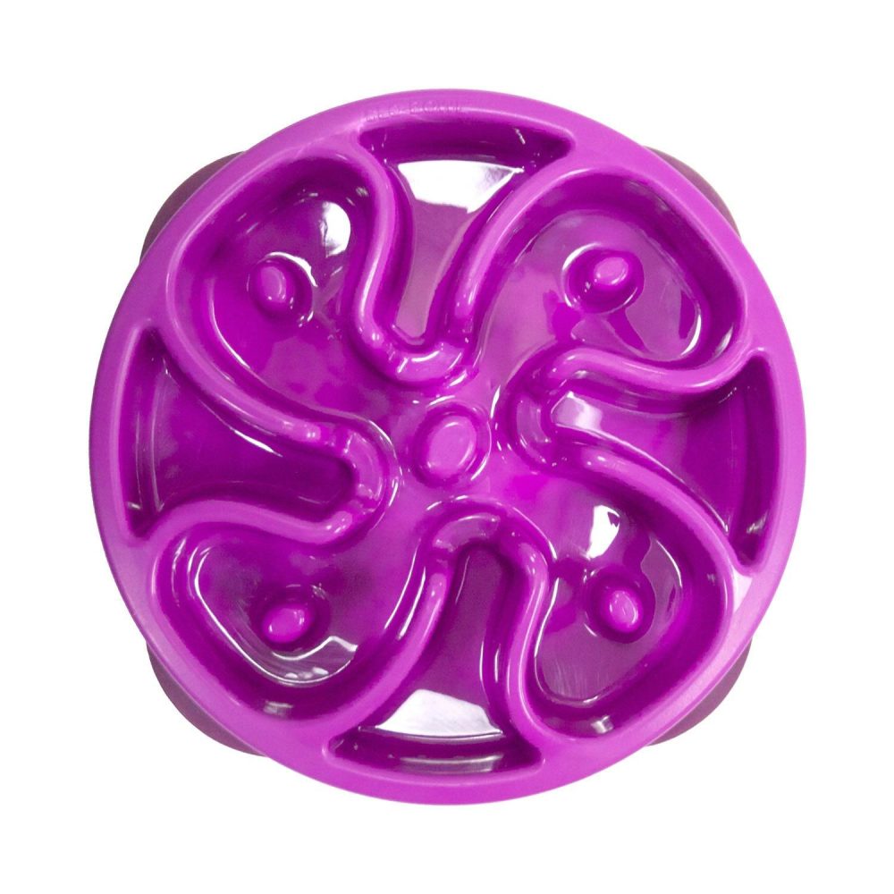 Slo-Bowl Mini Flower Purple | Bowls & Feeding Bowls & Feeding Bowls & Feeding