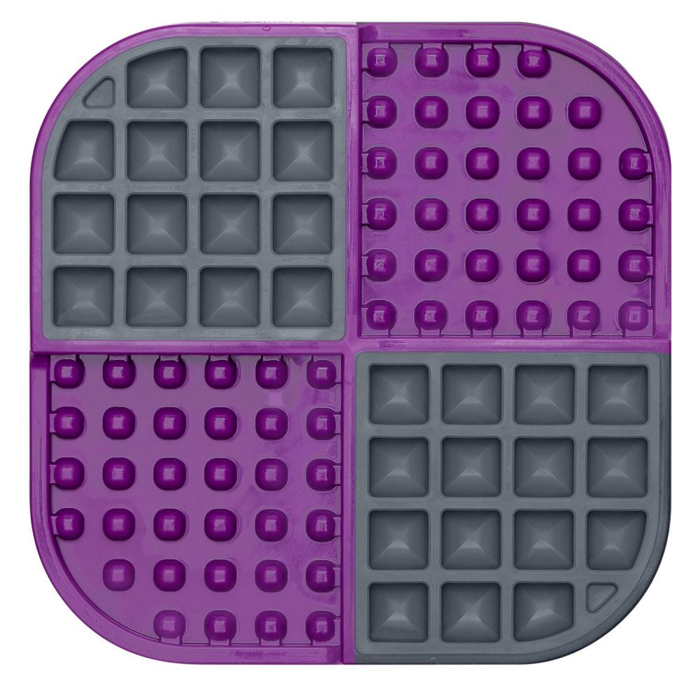 Slomo Purple Lick Mat | Bowls & Feeding Bowls & Feeding Bowls & Feeding