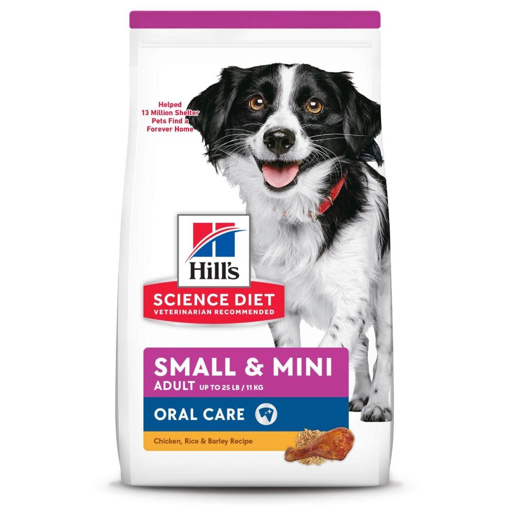 Small & Mini Oral Care Chicken, Rice & Barley Recipe Adult Dog Food | Dry Food Dog Dog