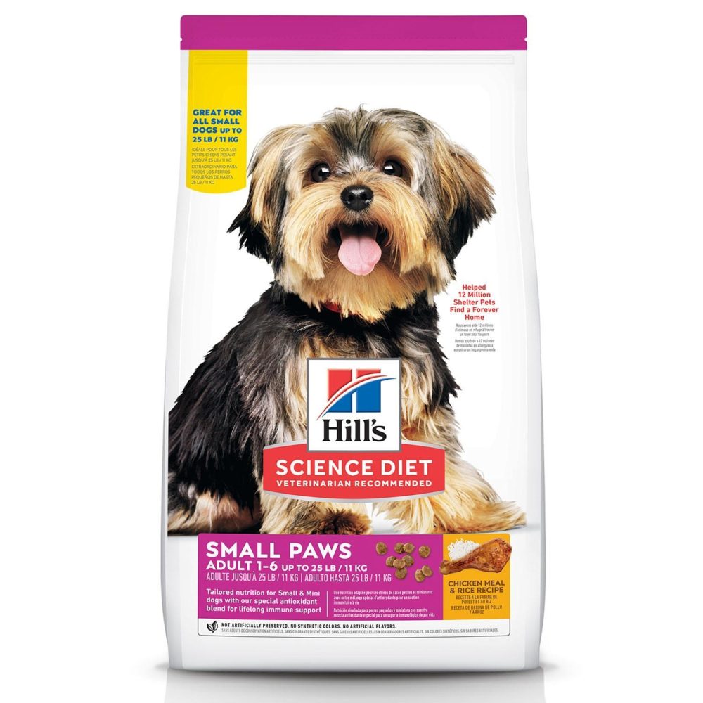 Small Paws Chicken Meal & Rice Recipe Adult Dog Food | Dry Food Dog Dog