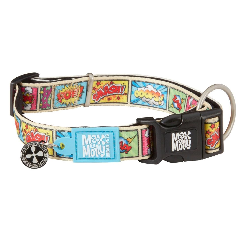 SMART ID Comic Dog Collar | Collars, Leashes & Harnesses Collars, Leashes & Harnesses Collars, Leashes & Harnesses