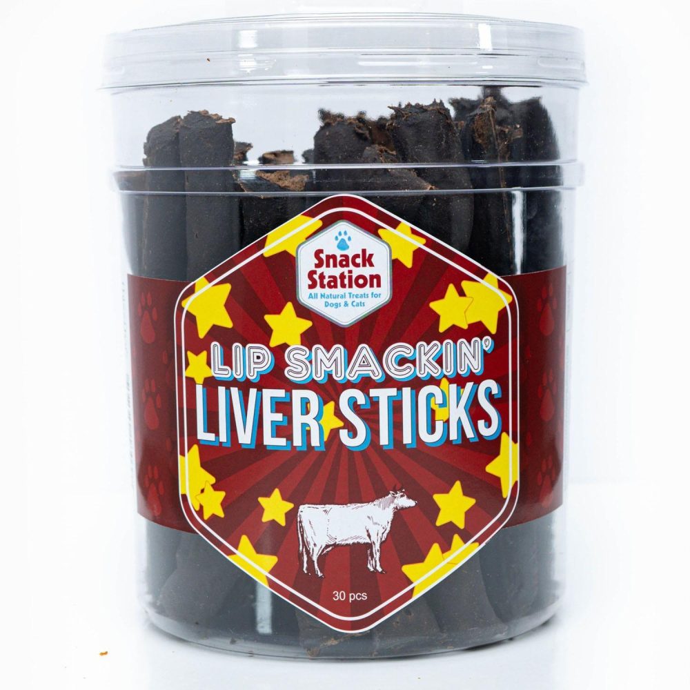 Snack Station Lip Smackin’ Liver Sticks Dog Treats | Bones & Chews Bones & Chews Bones & Chews