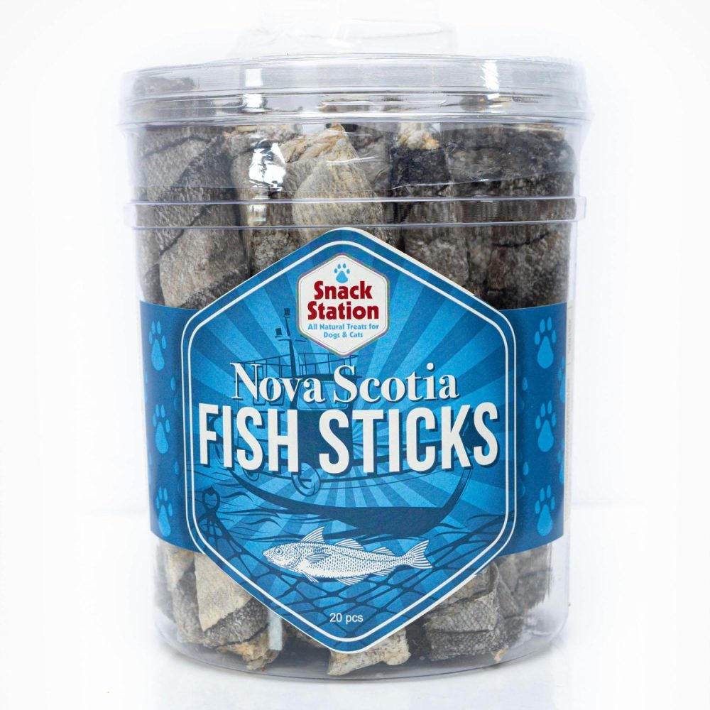 Snack Station Nova Scotia Fish Sticks Dog & Cat Treats | Treats Bones & Chews Cat