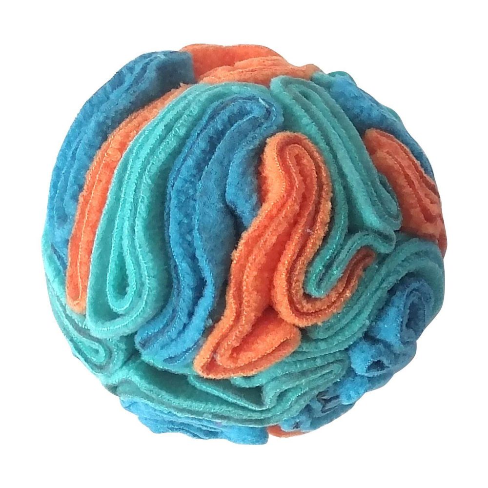 Snuffle Ball Blue/Orange | Toys Dog Dog