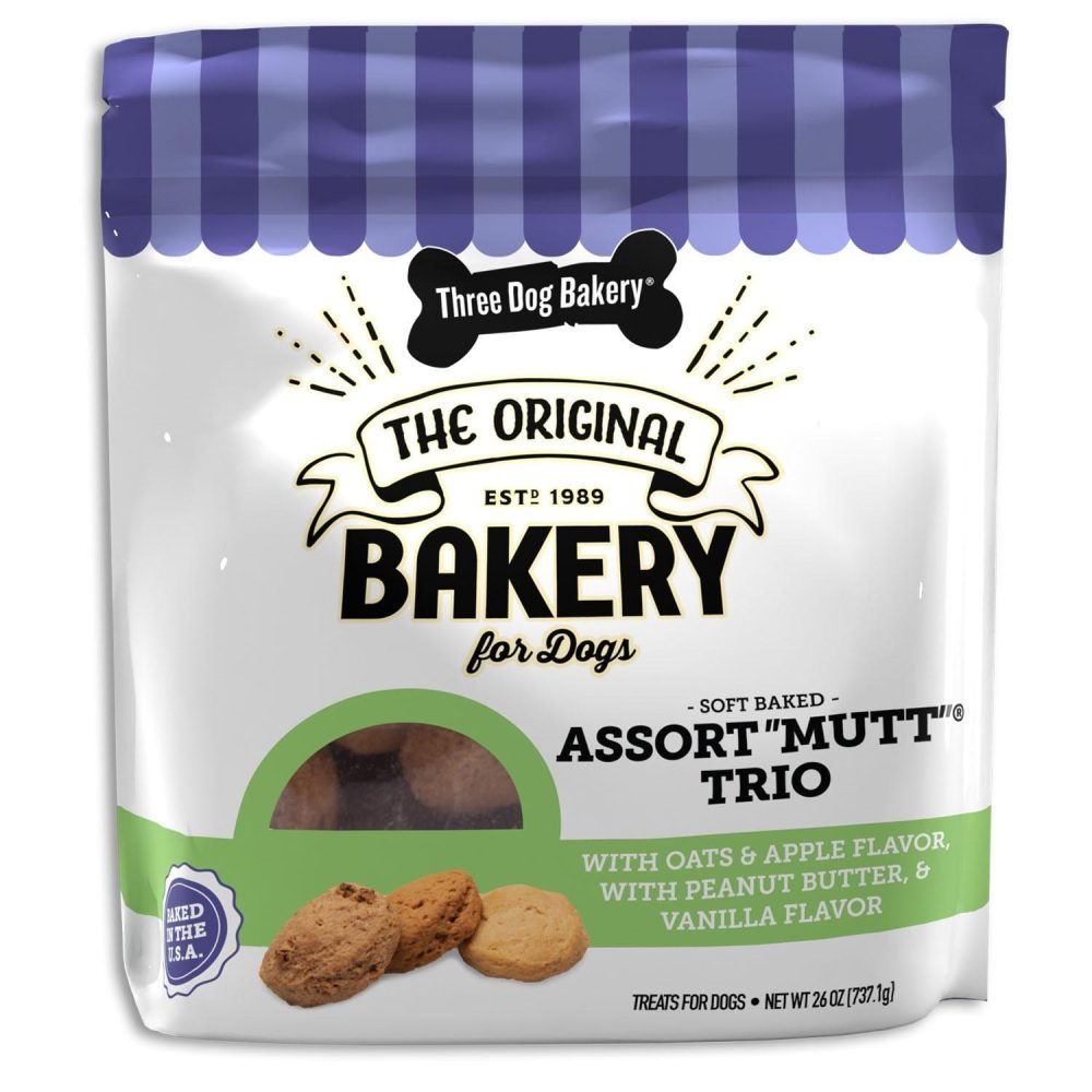 Soft Baked Assort Mutt Trio Dog Treats | Bakery & Biscuits Bakery & Biscuits Bakery & Biscuits