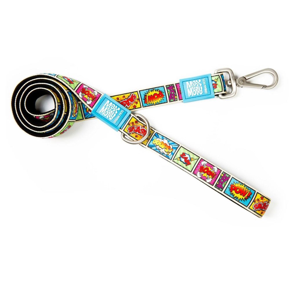 Soft Padded Neoprene Dog Leash 1in Comic | Collars, Leashes & Harnesses Collars, Leashes & Harnesses Collars, Leashes & Harnesses