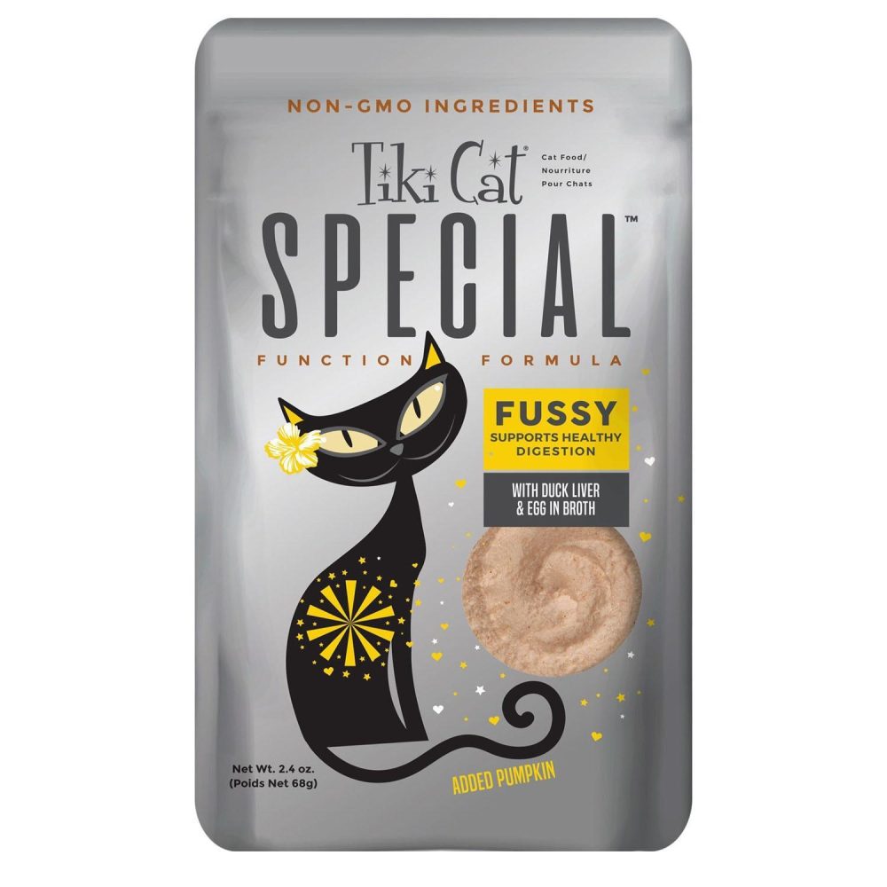 Special FUSSY with Duck Liver & Egg Cat Food / 2.4 oz – 12 pk | Wet Food Cat Cat