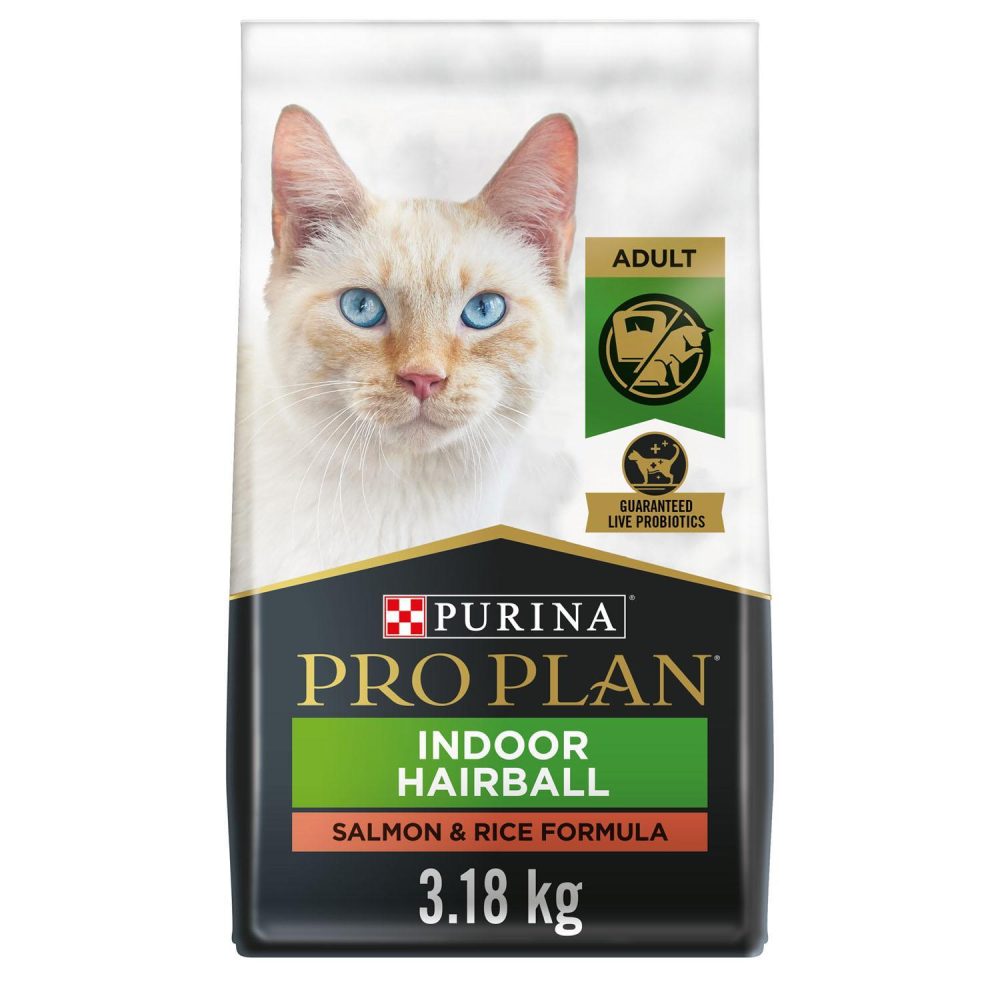 Specialized Indoor Hairball Salmon & Rice Formula Adult Cat Food | Dry Food Cat Cat