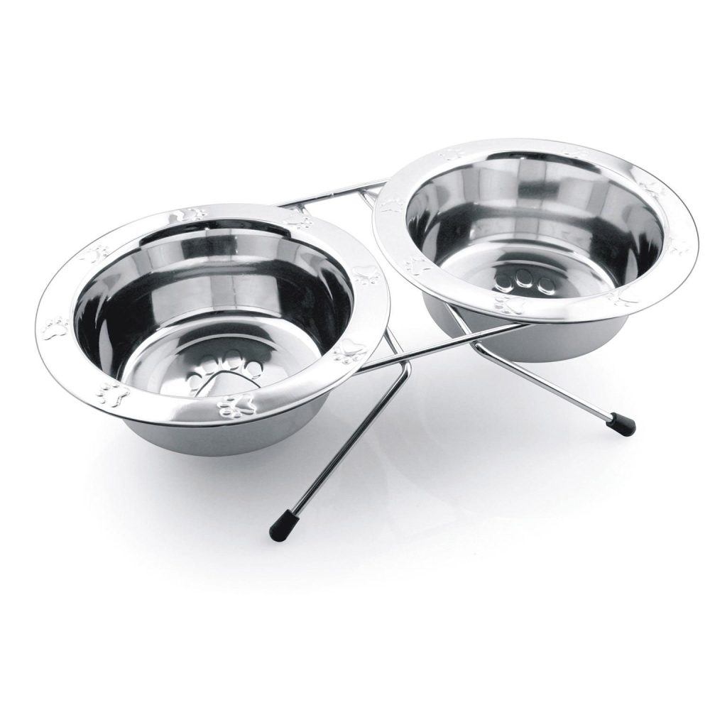 Stainless Steel Double Diner Set | Bowls & Feeding Bowls & Feeding Bowls & Feeding