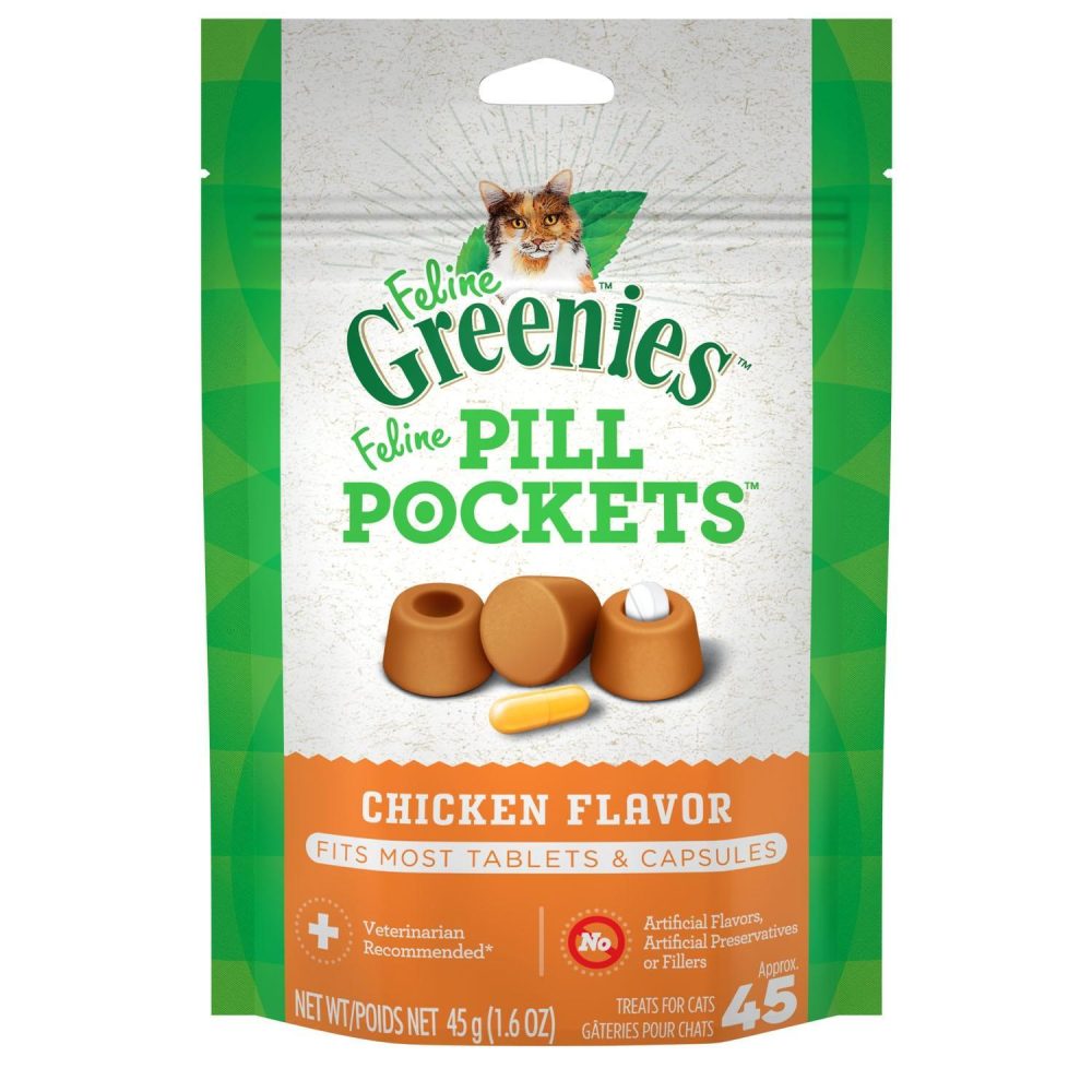 Tablets & Capsules Chicken Flavour Cat Pill Pockets | Treats Cat Cat