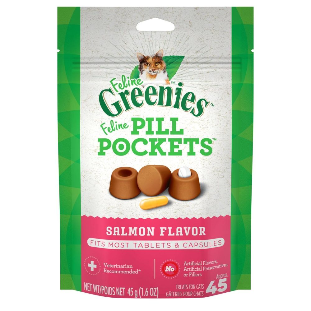 Tablets & Capsules Salmon Flavour Cat Pill Pockets | Treats Cat Cat