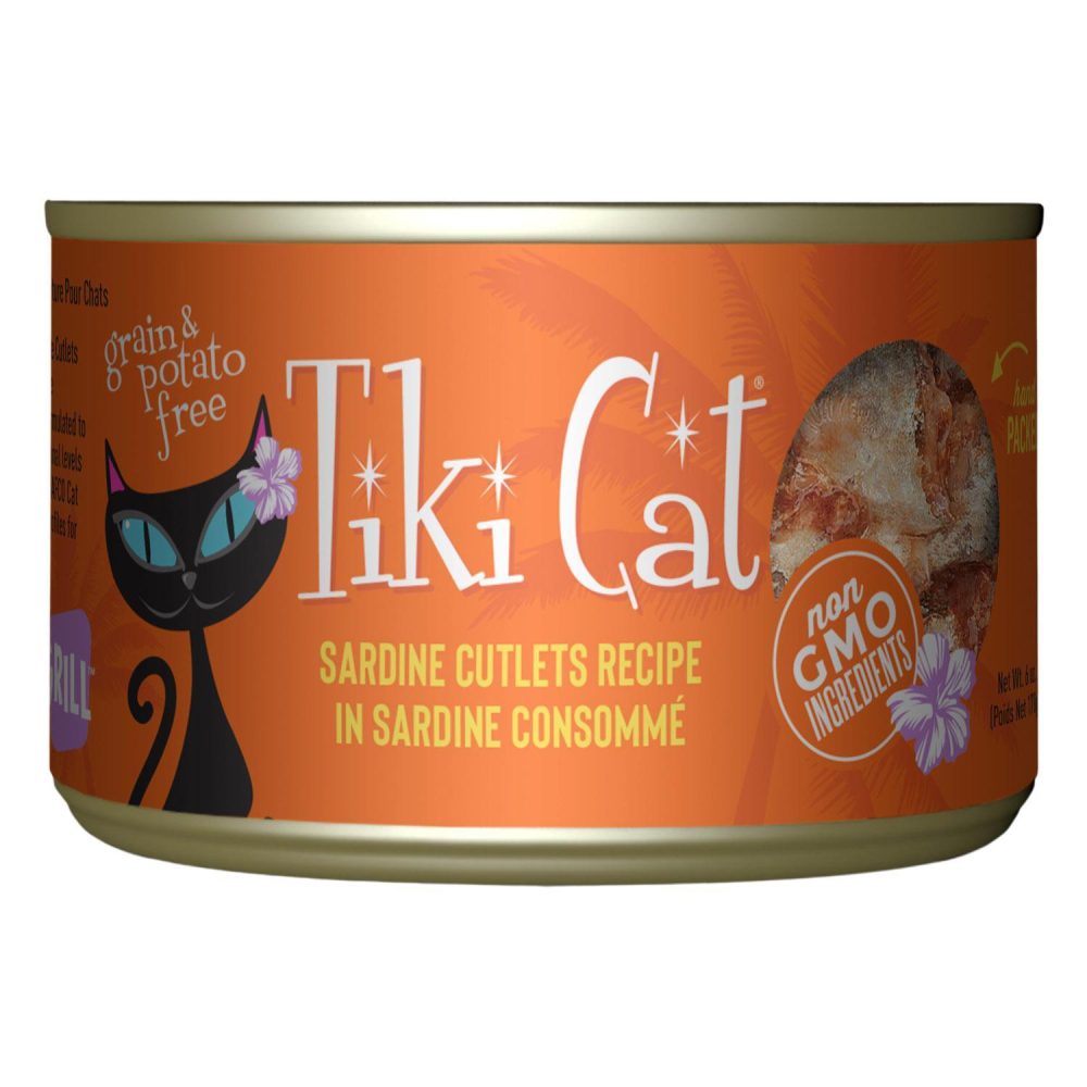 Tahitian Grill Sardine Cutlets Cat Food | Wet Food Cat Cat