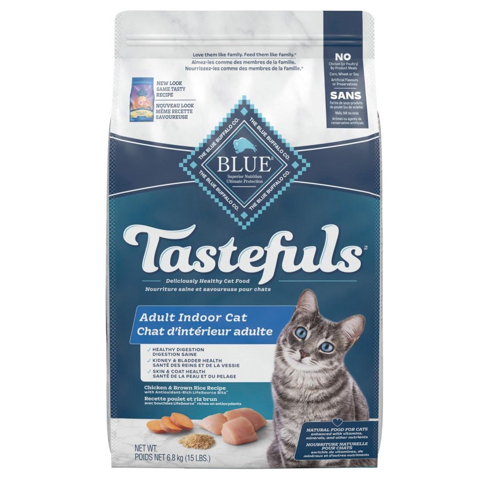 Tastefuls Indoor Chicken & Brown Rice Recipe Adult Cat Food | Dry Food Cat Cat