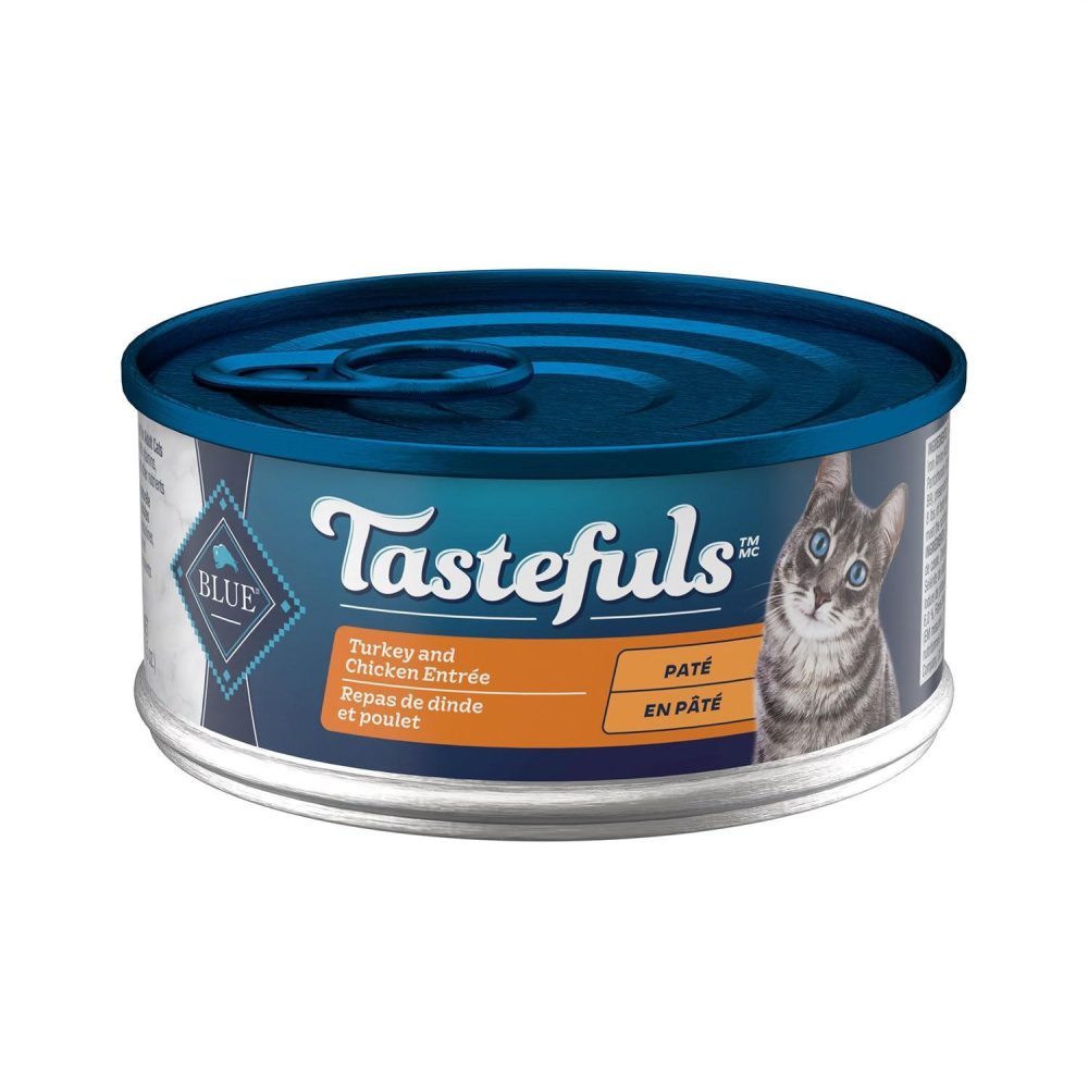 Tastefuls Natural Pate Turkey & Chicken Entree Adult Cat Food | Wet Food Cat Cat