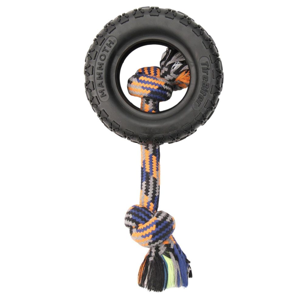 Tirebiter II with Rope Dog Toy Assorted Colours | Toys Dog Dog