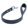 Traffic Dog Leash Leather Midnight Black | Collars, Leashes & Harnesses Collars, Leashes & Harnesses Collars, Leashes & Harnesses