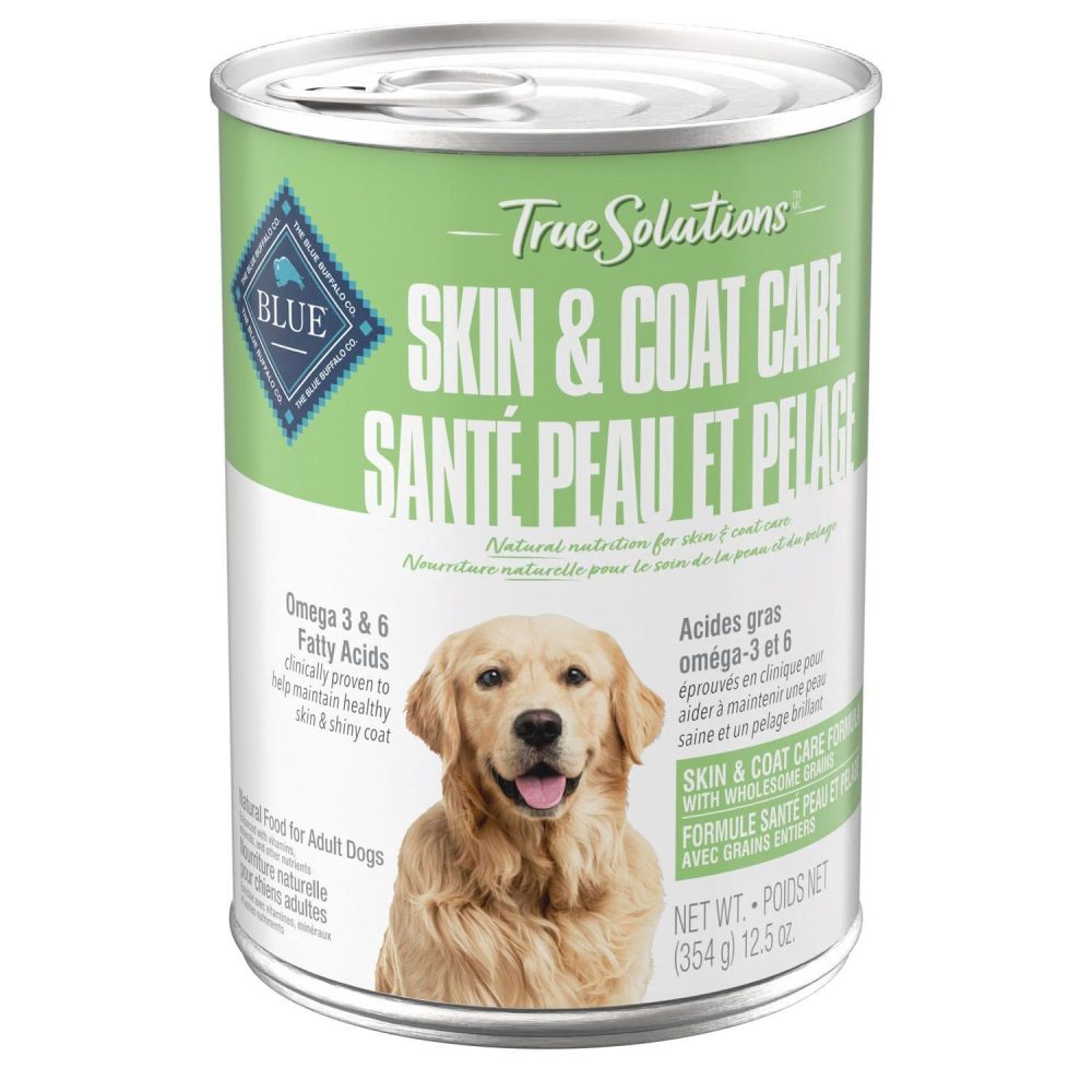 True Solutions Skin & Coat Care Adult Dog Food / 12.5 oz – 12 pk | Wet Food Dog Dog