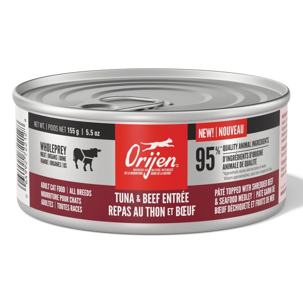 Tuna & Beef Entree Adult Cat Food / 5.5 oz – 12 pk | Wet Food Cat Cat