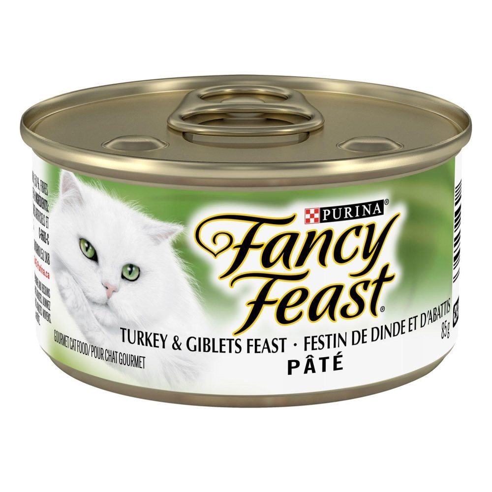 Turkey & Giblets Feast Pate Cat Food / 3 oz – 24 pk | Wet Food Cat Cat